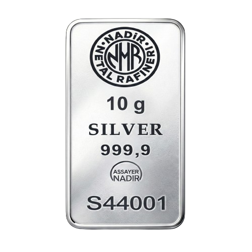 شمش نقره 10 گرم